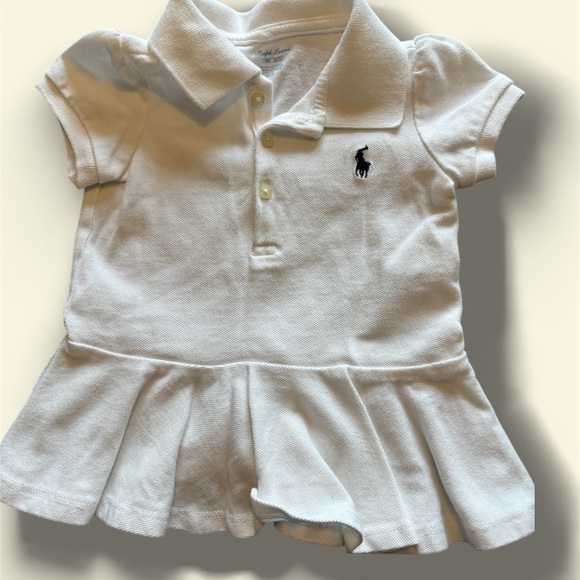 Ralph Lauren Other - RALPH LAUREN White Polo Dress size 18months